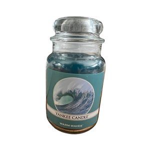 HTF Yankee Candle Warm Waves Large Jar Wick Candle 22 oz. Rare